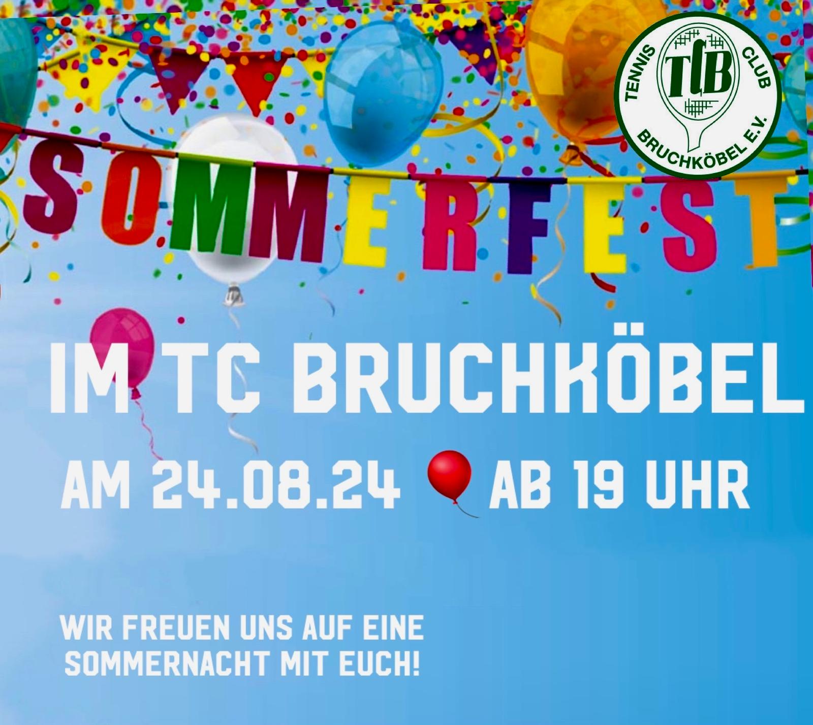 Sommerfest im TCB am 24.08.2024