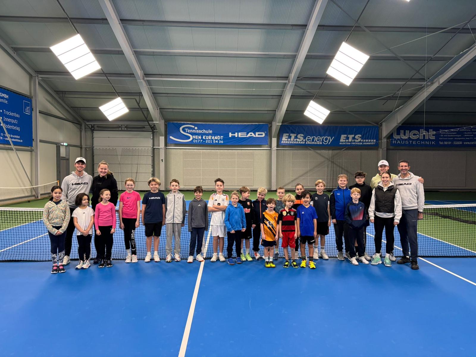 Jahresauftakt beim Tennisclub Bruchköbel mit den Jüngsten